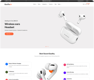 ecotech - Multipurpose shopify Theme