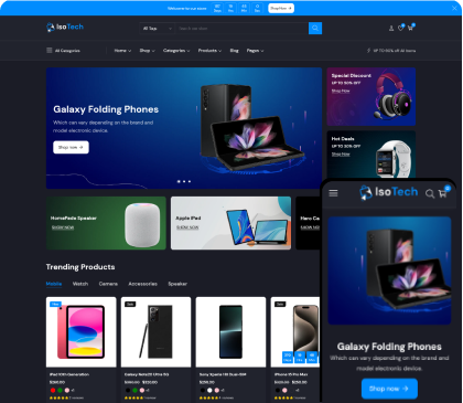 IsoTech - Electronics Store Shopify Theme