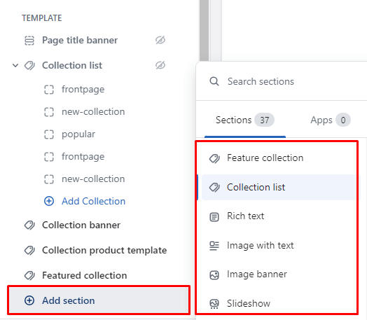 Customization Settings
