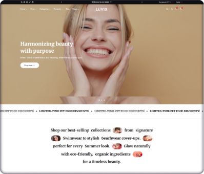 Luvix - Multipurpose shopify Theme