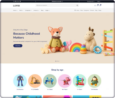 Luvix - Multipurpose shopify Theme