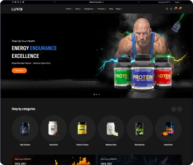 Luvix - Multipurpose shopify Theme